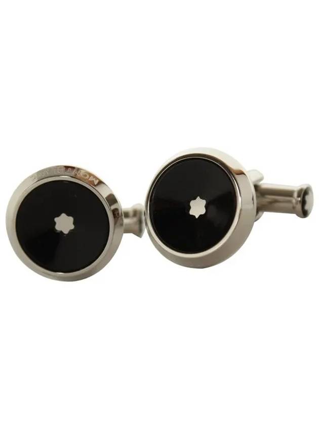 Star Cufflinks Black Silver - MONTBLANC - BALAAN 2