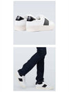 220J1261T TAP001 C1902 Bannister Logo Leather Sneakers White Black Men’s Shoes TJ - TOM FORD - BALAAN 6