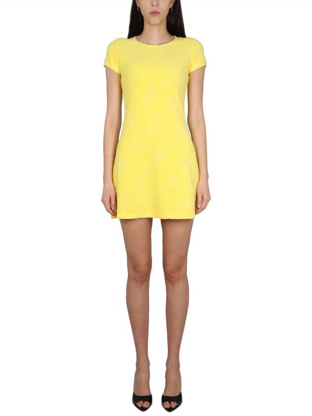 short dress S72CV0397 S24527172 YELLOW - DSQUARED2 - BALAAN 2