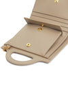 Women's Logo Detail Chain Half Wallet Beige - MARNI - BALAAN 11