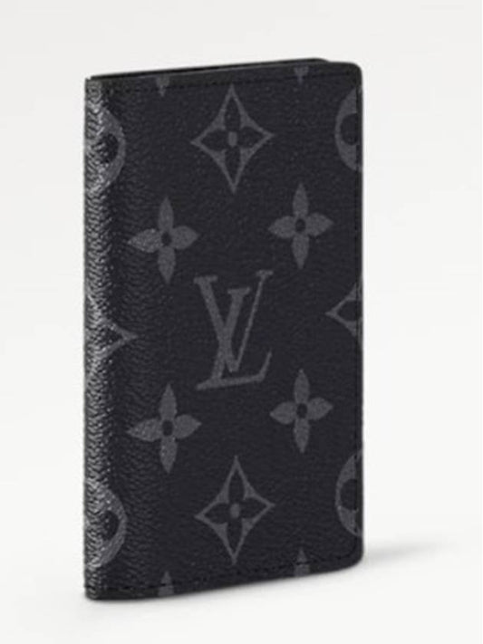 Pocket Organizer Monogram Card Wallet Black - LOUIS VUITTON - BALAAN 2