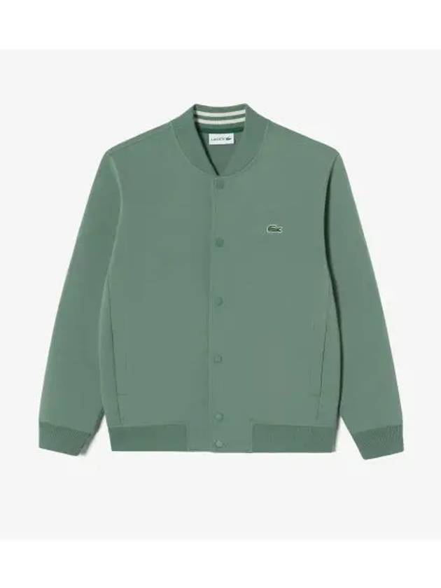 Men s Stadium Sweat Jumper Khaki - LACOSTE - BALAAN 1