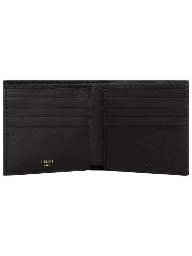 Logo Triomphe Bilford Half Wallet Black - CELINE - BALAAN 4