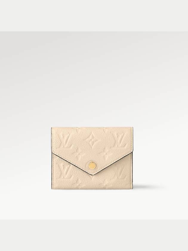 Victorine Leather Half Wallet Beige - LOUIS VUITTON - BALAAN 2