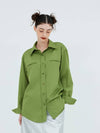 Double lip color shirt yellowish green - KOOKEESEE - BALAAN 4