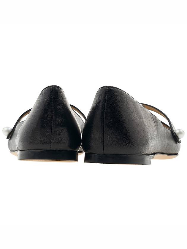 Women s Elisa Flat Shoes PTZ BLACK - JIMMY CHOO - BALAAN 4