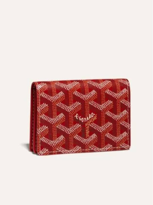 Malsherb Card Holder Red Women Men - GOYARD - BALAAN 1