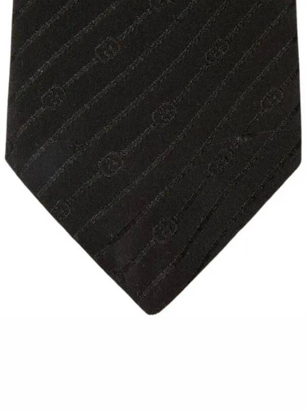 Interlocking silk crepe tie 7417164EAAT - GUCCI - BALAAN 2