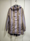 purple hooded fishtail parka - ACNE STUDIOS - BALAAN 7