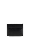 Embellished Logo Leather Card Wallet Black - BALENCIAGA - BALAAN 3