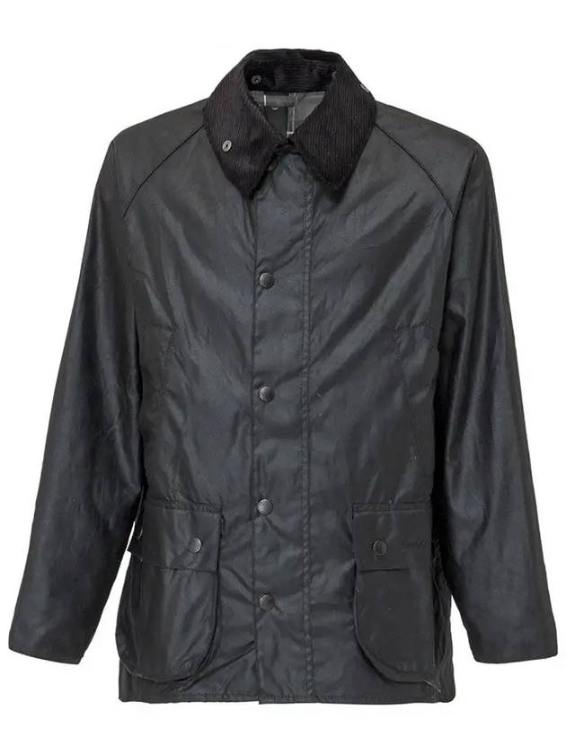 Bedale Wax Half Lined Jacket Black - BARBOUR - BALAAN 3