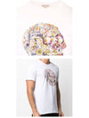 Skull Skull Printing Short Sleeve T-Shirt White - ALEXANDER MCQUEEN - BALAAN 6