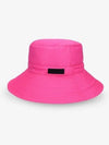 Recycled Tech Bucket Hat Pink - GANNI - BALAAN 2