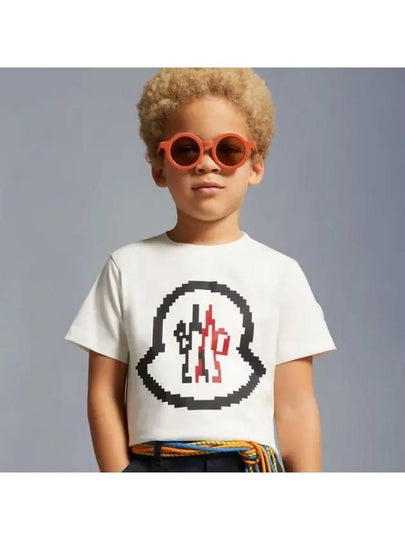 Kids Logo Motif T Shirt 8C000038790N 034 - MONCLER - BALAAN 2