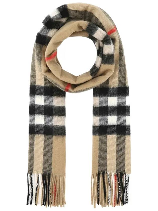 Vintage Check Cashmere Muffler Beige - BURBERRY - BALAAN 2