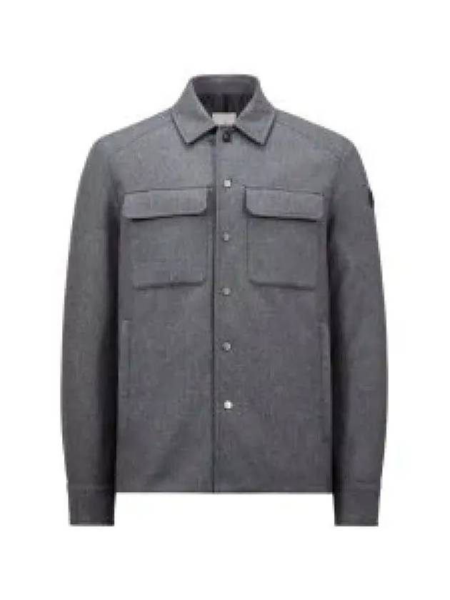 1G00018 596LQ 940 Laribet Cashmere Down Shirt Jacket 1342427 - MONCLER - BALAAN 1