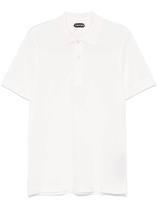 Tom Ford Cut And Sewn Polo Shirt Clothing - TOM FORD - BALAAN 1