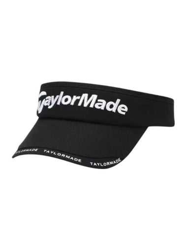 Men's Basic Logo Sun Visor Black - TAYLORMADE - BALAAN 1