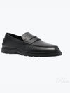 Men's Leather Penny Loafers Black - TOD'S - BALAAN 2