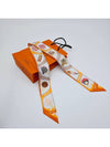 Funny Ice Cream Twilly Scarf Orange - HERMES - BALAAN 9