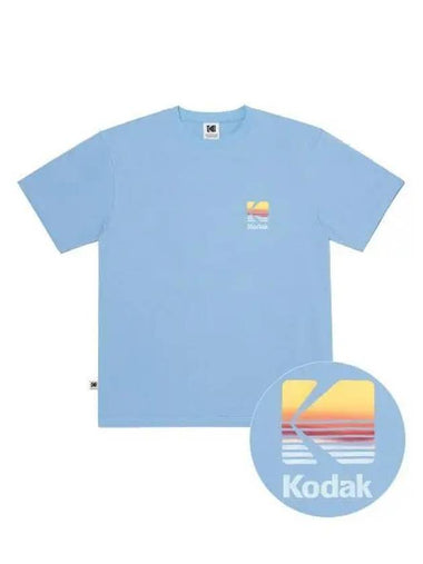 KODAK Sorona Rainbow Short Sleeve T Shirt S BLUE - KODO - BALAAN 1