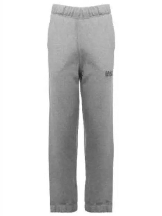 Side Logo Cotton JoGGer Track Pants Grey - GANNI - BALAAN 2