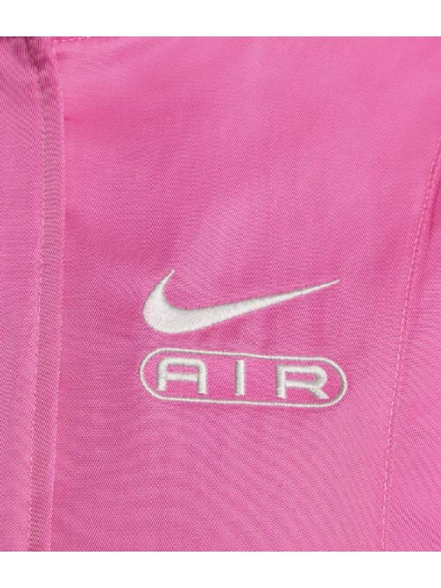 Air Woven Oversized Bomber Jacket Pink - NIKE - BALAAN 8