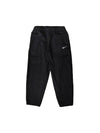 NSW Sportswear Essential High-Rise Track Pants Black - NIKE - BALAAN 1