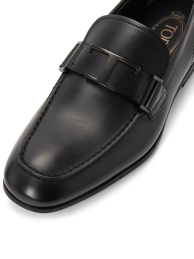 Timeless Leather Loafers Black - TOD'S - BALAAN.