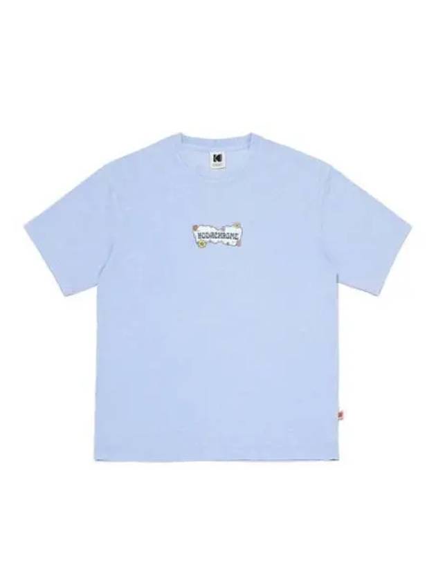 KODAK Apparel Trip Graphic Short Sleeve T Shirt S BLUE - KODO - BALAAN 1