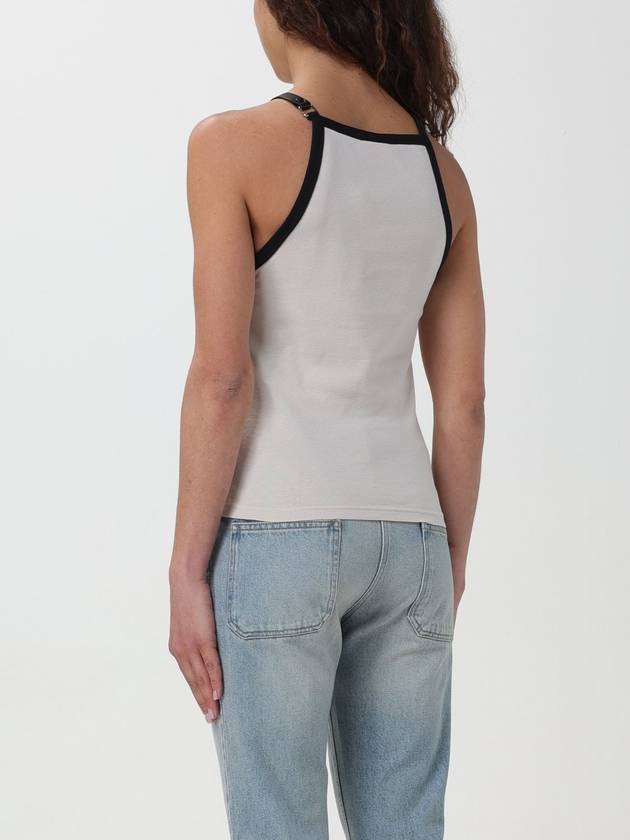 Buckle Contrast Sleeveless Smoke Grey - COURREGES - BALAAN 4