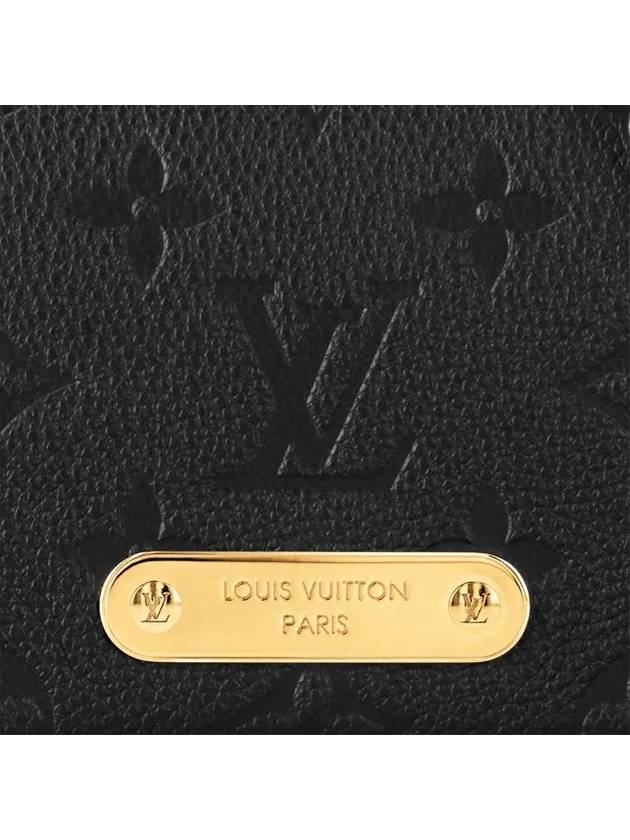 On Chain Lily Monogram Long Wallet Black - LOUIS VUITTON - BALAAN 7