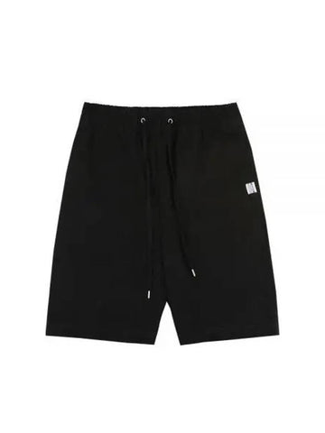 I06PT022 BLACK logo patch no side seam shorts 270683 1121223 - MIHARA YASUHIRO - BALAAN 1