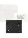 Stitch Diagonal Card Wallet Black - MAISON MARGIELA - BALAAN 7