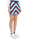 Women's Chevron Striped Skirt Twilight - G/FORE - BALAAN 4