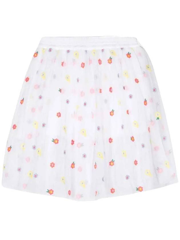 Kids Women Floral Skirt TS7B31 Z1118 101EM - STELLA MCCARTNEY - BALAAN 3