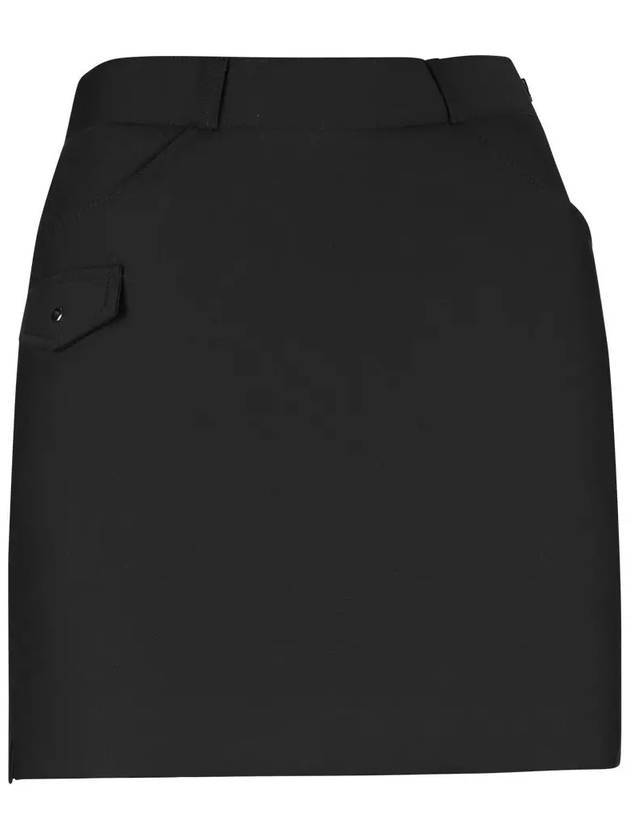 Women s Diagonal Line Padded Culotte Skirt BMU4W148W - LUX GOLF - BALAAN 2