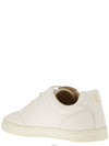 Deerskin Trainers Latex Sole Low Top Sneakers White - BRUNELLO CUCINELLI - BALAAN 6