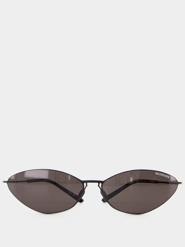 Bb0350s Sunglasses - Balenciaga - Metal - Black - BALENCIAGA - BALAAN 1