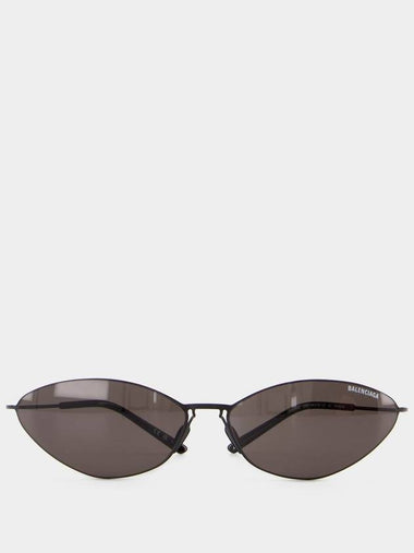 Bb0350s Sunglasses - Balenciaga - Metal - Black - BALENCIAGA - BALAAN 1