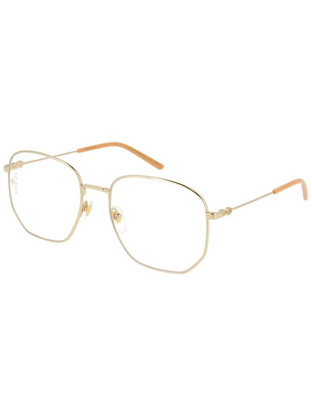 Eyewear Logo Metal Eyeglasses Gold - GUCCI - BALAAN 3