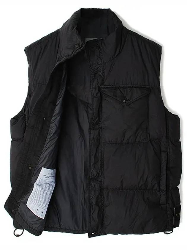 Crinkle Reps R-NY Down Vest Black - STONE ISLAND - BALAAN 7