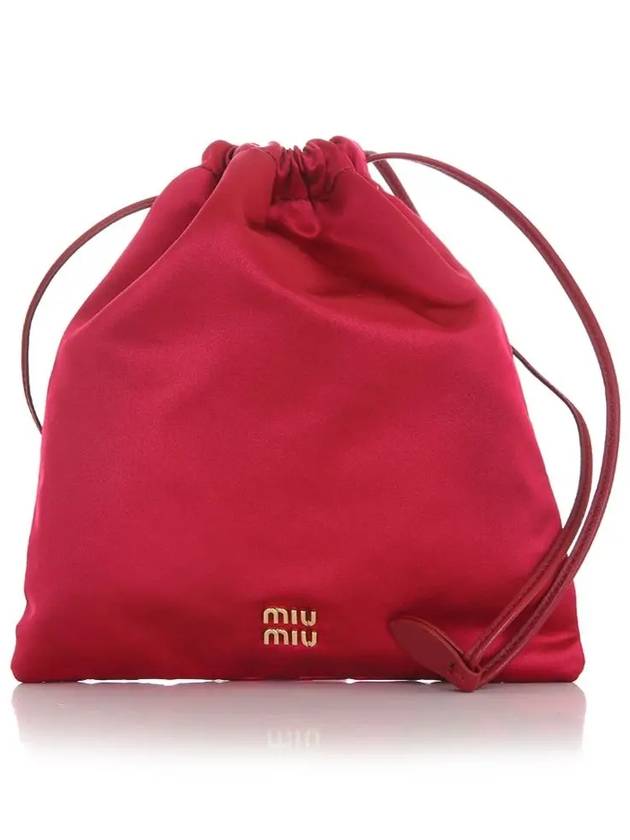 Duchesse Pouch Bag Peony Pink - MIU MIU - BALAAN 3