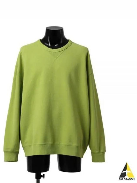 Garment Dyed Cotton Jersey Sweatshirt Green - TEN C - BALAAN 2