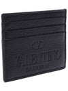 Logo Identity Card Wallet Black - VALENTINO - BALAAN 4