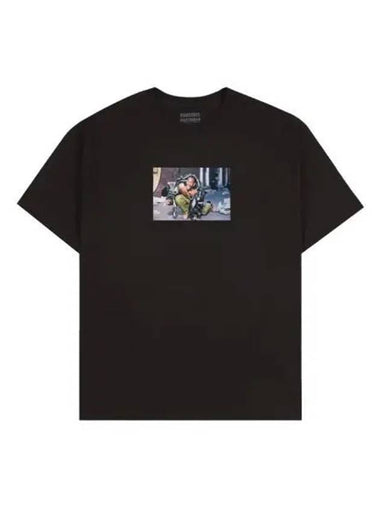 Ssul Smoke Short Sleeve T Shirt Black - PLEASURES - BALAAN 1