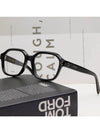 CL50096I 001 Officially imported square horn rim Asian fit luxury glasses frame - CELINE - BALAAN 3