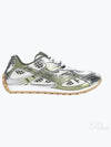 Orbit Mesh Rubber Low Top Sneakers Green - BOTTEGA VENETA - BALAAN 2