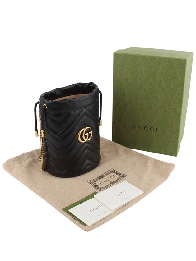 575163 GG Marmont Mini Bucket Cross Bag 33668 - GUCCI - BALAAN 8