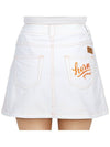 Women's Second Jersey Skirt White - HORN GARMENT - BALAAN 8